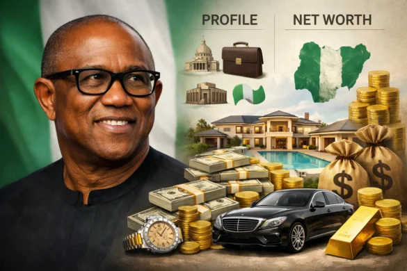 Peter Obi profile showing his net worth, age, wife, children, tribe, political party, banking career, list of companies, latest news and social media updates