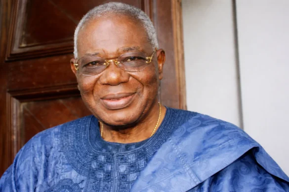 Ernest Shonekan portrait photo