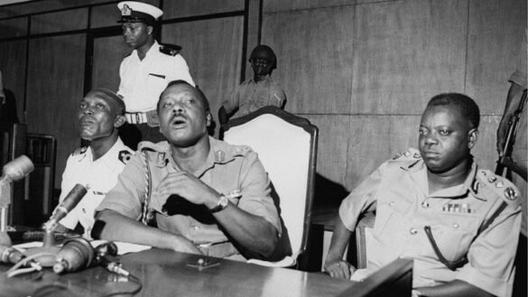 Nigeria military coup history 1966 Nigerian coup details and background January 1966 coup Nigeria causes Nigeria counter coup 1966 explanation July counter coup 1966 Nigeria Yakubu Gowon military government Nigeria history of military coup in Nigeria when was the first military coup in Nigeria Nigeria military coup history timeline military coups in Nigeria from 1966 to 1999 Nigerian civil war and military government link Nigeria military rule history Nigeria political instability military era Nigeria armed forces takeover history military government in Nigeria history Nigeria coup d’état causes and effects Nigeria 1975 military coup Gowon overthrow Nigeria 1975 military coup reasons