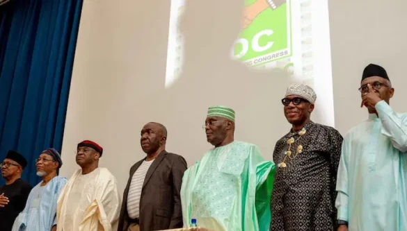 APC members joining ADC as Aminu Tambuwal welcomes former APC chairman ahead of the 2027 Nigeria elections