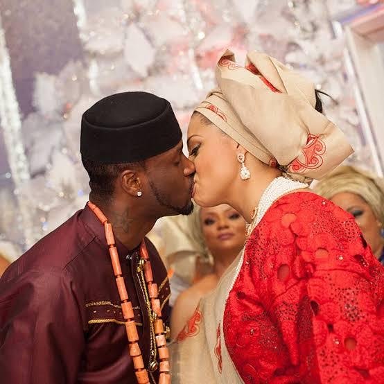 Peter Okoye and Lola Omotayo wedding