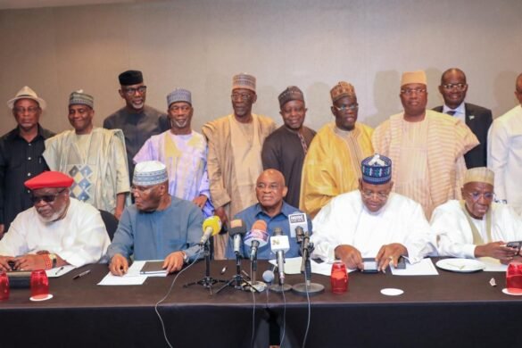 Nigeria opposition parties discuss 2027 presidential candidate