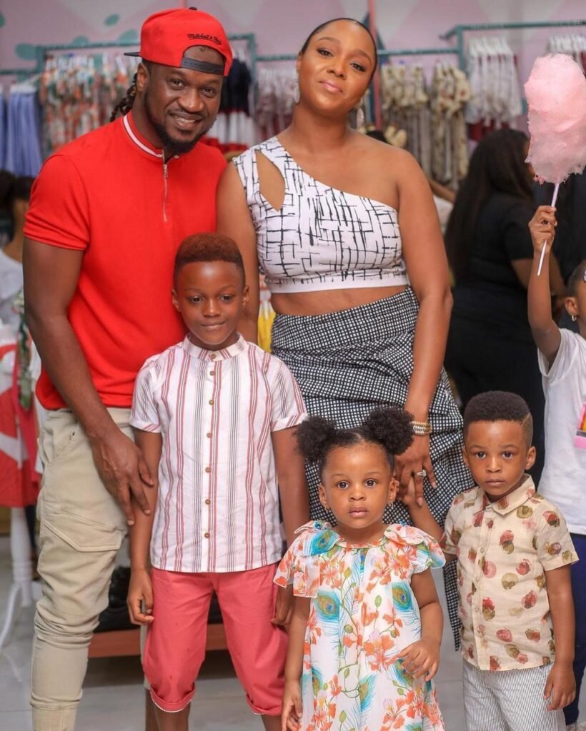 Paul Okoye and his former wife Anita Okoye.