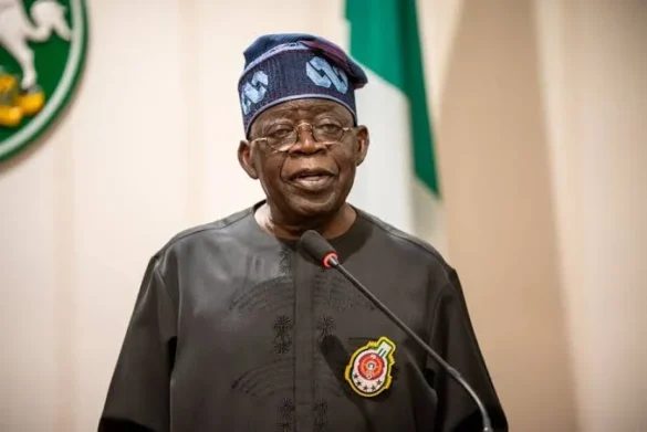 President Bola Tinubu during Nigerian Army expansion amid coup fears